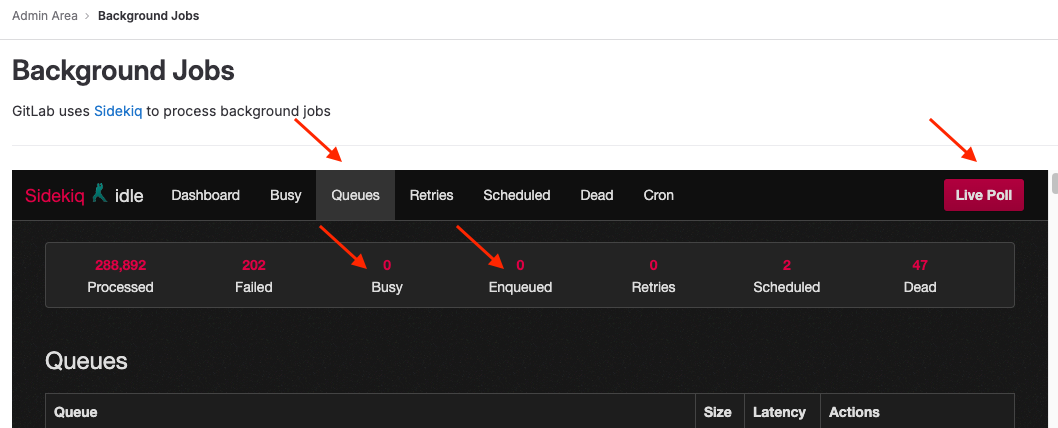 Sidekiq background jobs