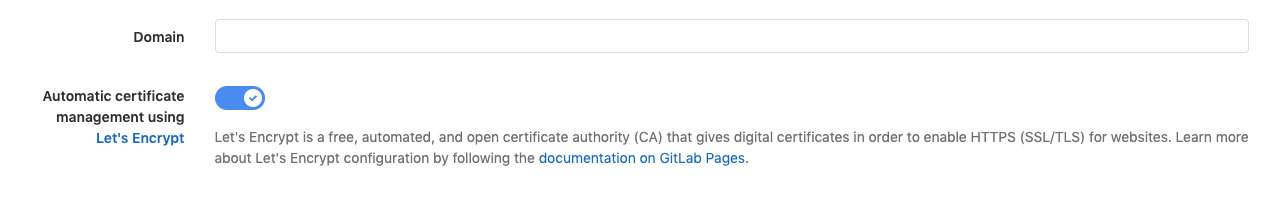 Enable Let’s Encrypt